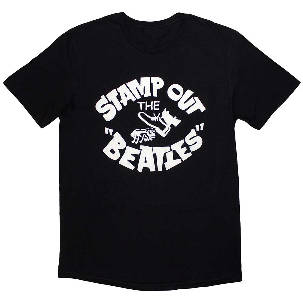 ビートルズ Tシャツ 「スタンプ・アウト・ビートルズ - 黒」 BEATLES