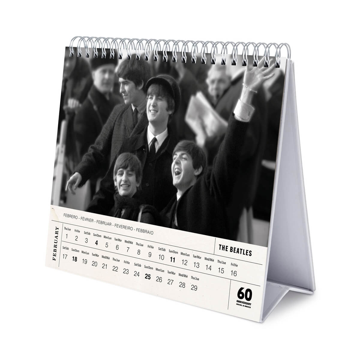 ビートルズ 卓上カレンダー 2024年 日本用祝日シール付き BEATLES 公式 – FAB4ギャラリー・オンライン・グッズ・ストア by  ビートルズ・クラブ