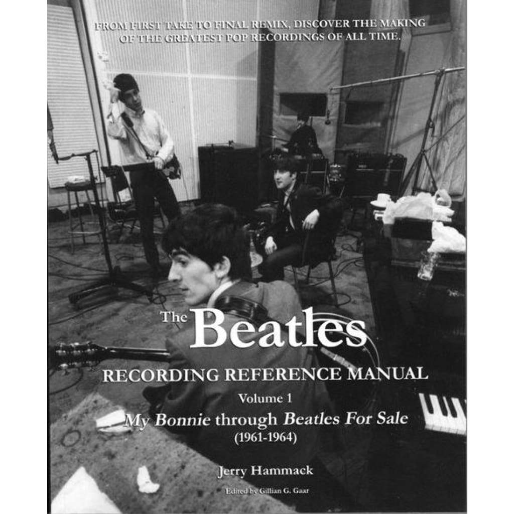 ビートルズ レコーディング研究書「レコーディング・リファレンス・マニュアルVol.1」 英語版 BEATLES 書籍