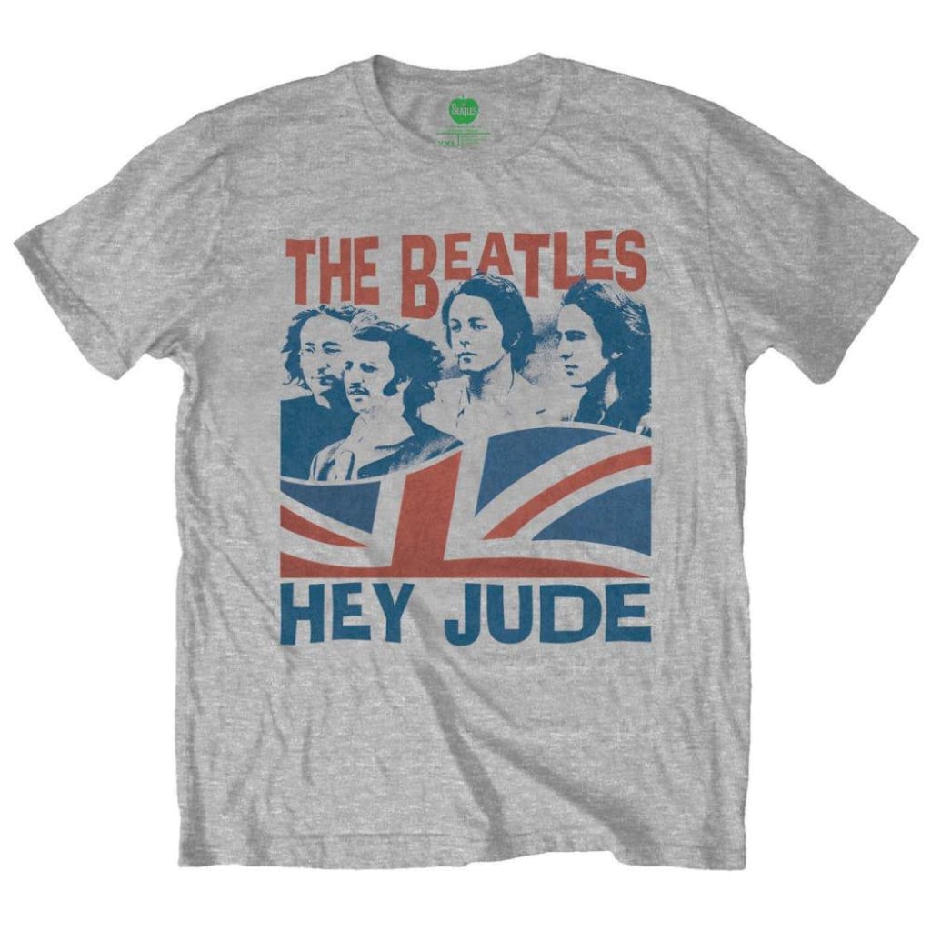 ビートルズ Tシャツ 「ヘイ・ジュート 風に吹かれて - HEY JUDE WINDSWEPT」 BEATLES 公式 グッズ