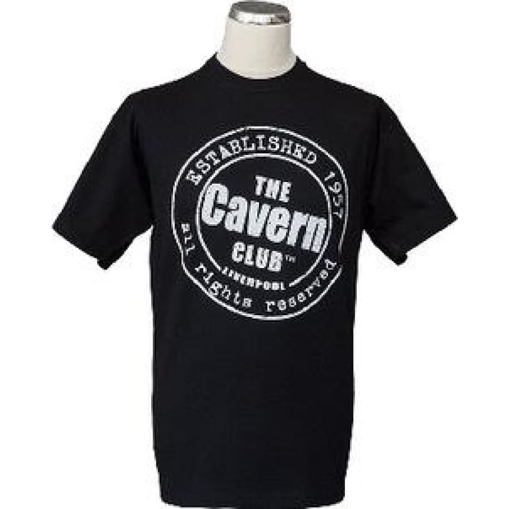 ビートルズ Tシャツ 「キャバーン・クラブ - ロゴ 黒」 BEATLES - FAB4