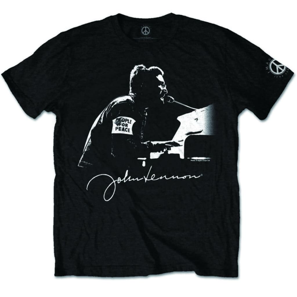 ジョン・レノン Tシャツ 「ピープル・ピース」 John Lennon 公式 グッズ
