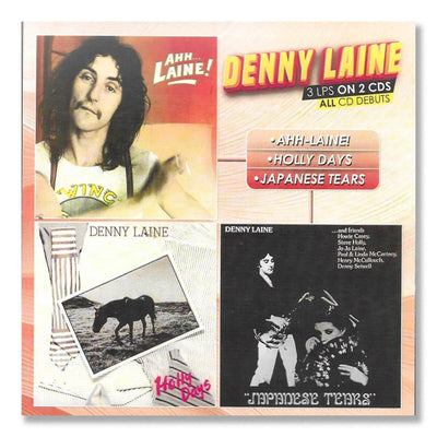 CD2枚組デニー・レイン「Ahh...Laine! / Holly Days - Japanese Tears 」【輸入盤】Denny Laine