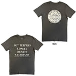 ビートルズ Tシャツ 「ソング・タイトル - サージェント・ペパーズ」 BEATLES 公式 グッズ サージェント・ペパーズ ロゴ 曲名