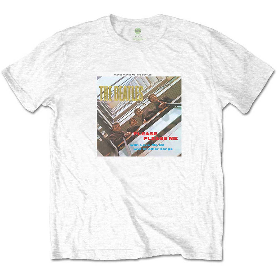 ビートルズ Tシャツ 「プリーズ・プリーズ・ミー - 白」 BEATLES 公式 グッズ