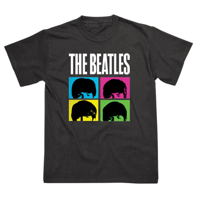 【予約/送料無料】ビートルズ Tシャツ 「ハード・デイズ・ナイト60th 4人 - 黒」 BEATLES 公式 グッズ