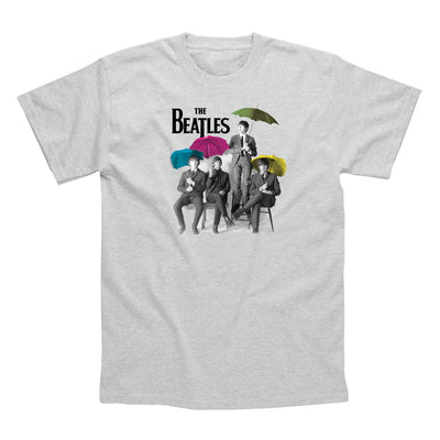 ビートルズ Tシャツ 「アンブレラ - グレー」 BEATLES 公式 グッズ