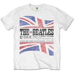 ビートルズ Tシャツ 「武道館チケット＆セットリスト - 白」 BEATLES 公式 グッズ