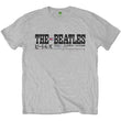 ビートルズ Tシャツ 「武道館チケット＆セットリスト - グレー」 BEATLES 公式 グッズ