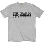 ビートルズ Tシャツ 「武道館チケット＆セットリスト - グレー」 BEATLES 公式 グッズ