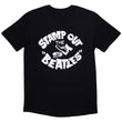 ビートルズ Tシャツ 「スタンプ・アウト・ビートルズ - 黒」 BEATLES 公式 グッズ