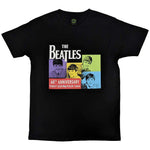 ビートルズ Tシャツ 「アメリカ・ツアー60周年記念 - 黒」 BEATLES 公式 グッズ