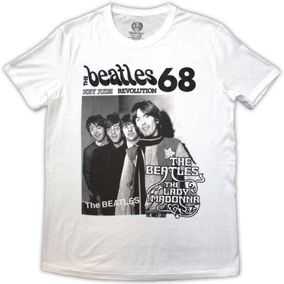 ビートルズ Tシャツ 「ビートルズ1968 - 白」 BEATLES 公式 グッズ