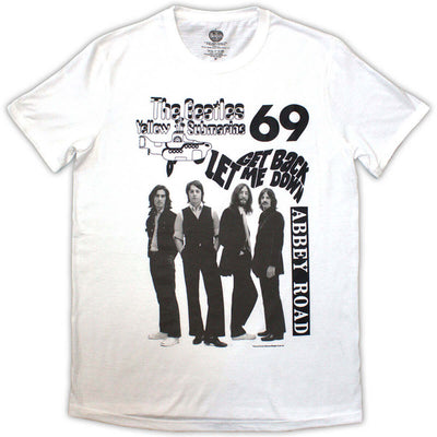 ビートルズ Tシャツ 「ビートルズ1969 - 白」 BEATLES 公式 グッズ