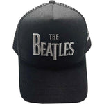 ビートルズ キャップ 「ビートルズ・ロゴ-メッシュ黒」 BEATLES 公式 グッズ