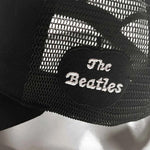 ビートルズ キャップ 「ビートルズ・ロゴ-メッシュ黒」 BEATLES 公式 グッズ