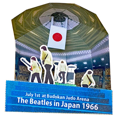 ビートルズ ペーパージオラマ（立版古）「Live in Japan」 BEATLES 公式 コレクター商品