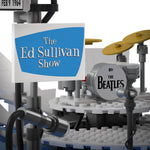 ビートルズ ブロックトイ「ビートルズ・エド・サリバン・ショー」ステージ・ビルディング・セット BEATLES 公式 グッズ