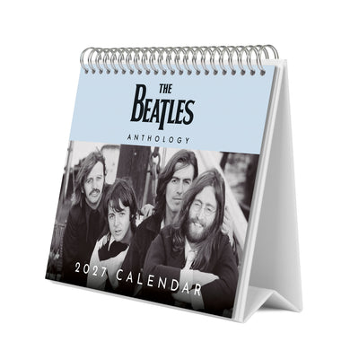 ビートルズ 卓上カレンダー 2027年 - 日本用祝日シール付き BEATLES 公式