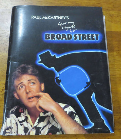 映画『Give My Regards to Broad Street』オリジナル・プレスキット