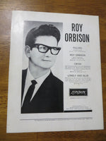 ビートルズ＆ロイ・オービソン1963UKツアー・パンフ