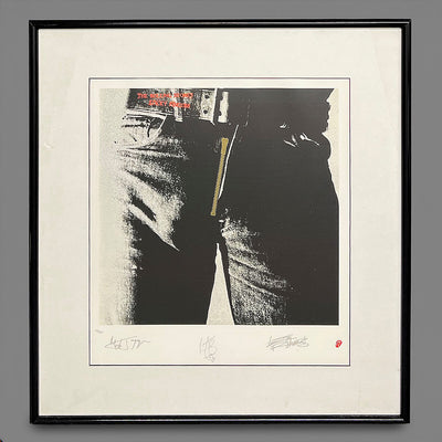 ローリング・ストーンズ『STICKY FINGERS』限定リトグラフ