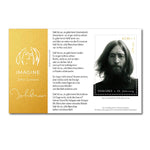 ジョン・レノン 切手 国連郵政発行「公式切手ジョン・レノン3種」 John Lennon 公式