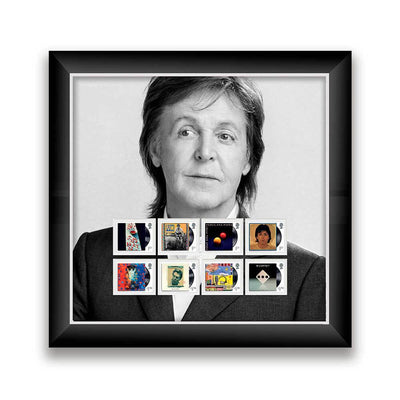 ポール・マッカートニー 記念額 「アルバムズ切手フレーム」 Paul McCartney