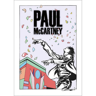 ポール・マッカートニー  リトグラフ 「ワン・オン・ワン・ジャパン・ツアー 2017 イラスト記念作品」 Paul McCartney 公式