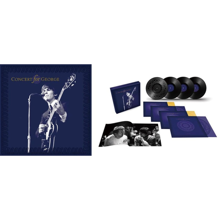 ジョージ・ハリスン 4LP 「コンサート・フォー・ジョージ」 George Harrison 公式 レコード