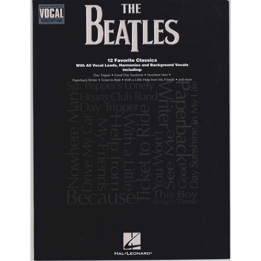 12 The Beatles 12 Favorite Classics With All Vocal Leads Harmonies and Background Vocals