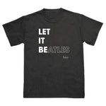 Tシャツレットイットビートルズ黒M